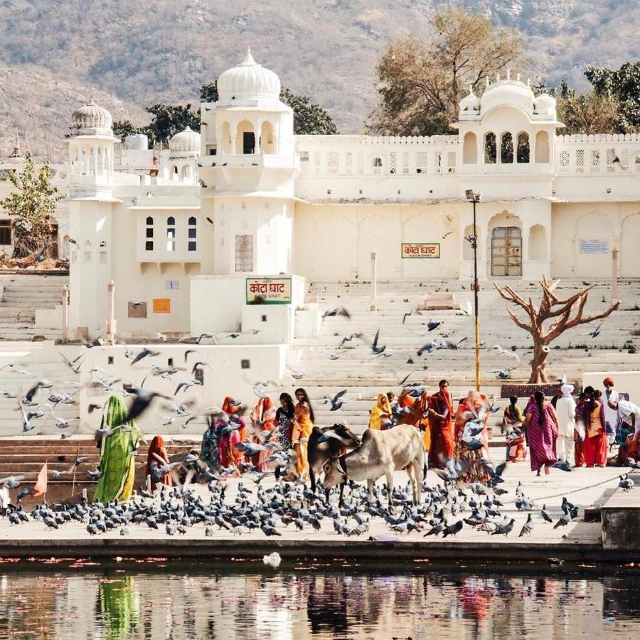 Hotel Kota kunj Heritage Pushkar Bagian luar foto
